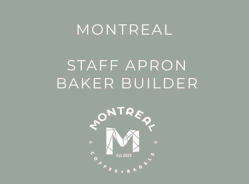 Staff Apron (Bagel Builder)